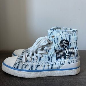 ISABEL MARANT tie-dye high-top sneakers Size 8